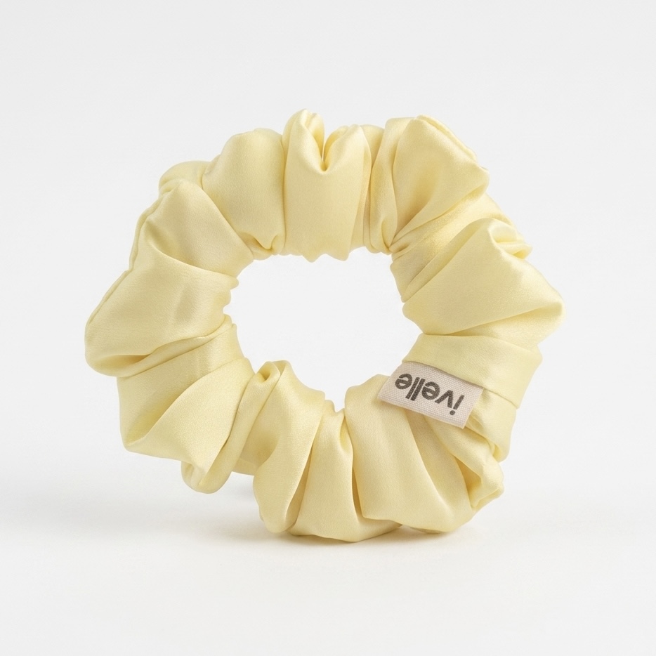 Scrunchie mini butter yellow