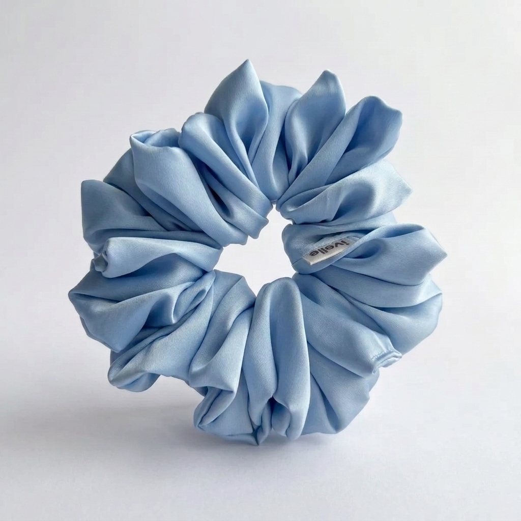 Scrunchie maxi baby blue