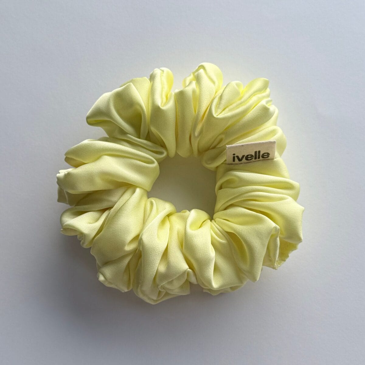 Scrunchie standard butter yellow