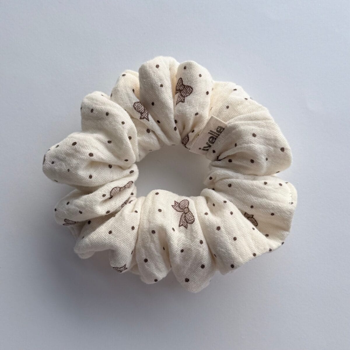 Scrunchie double gaze bow