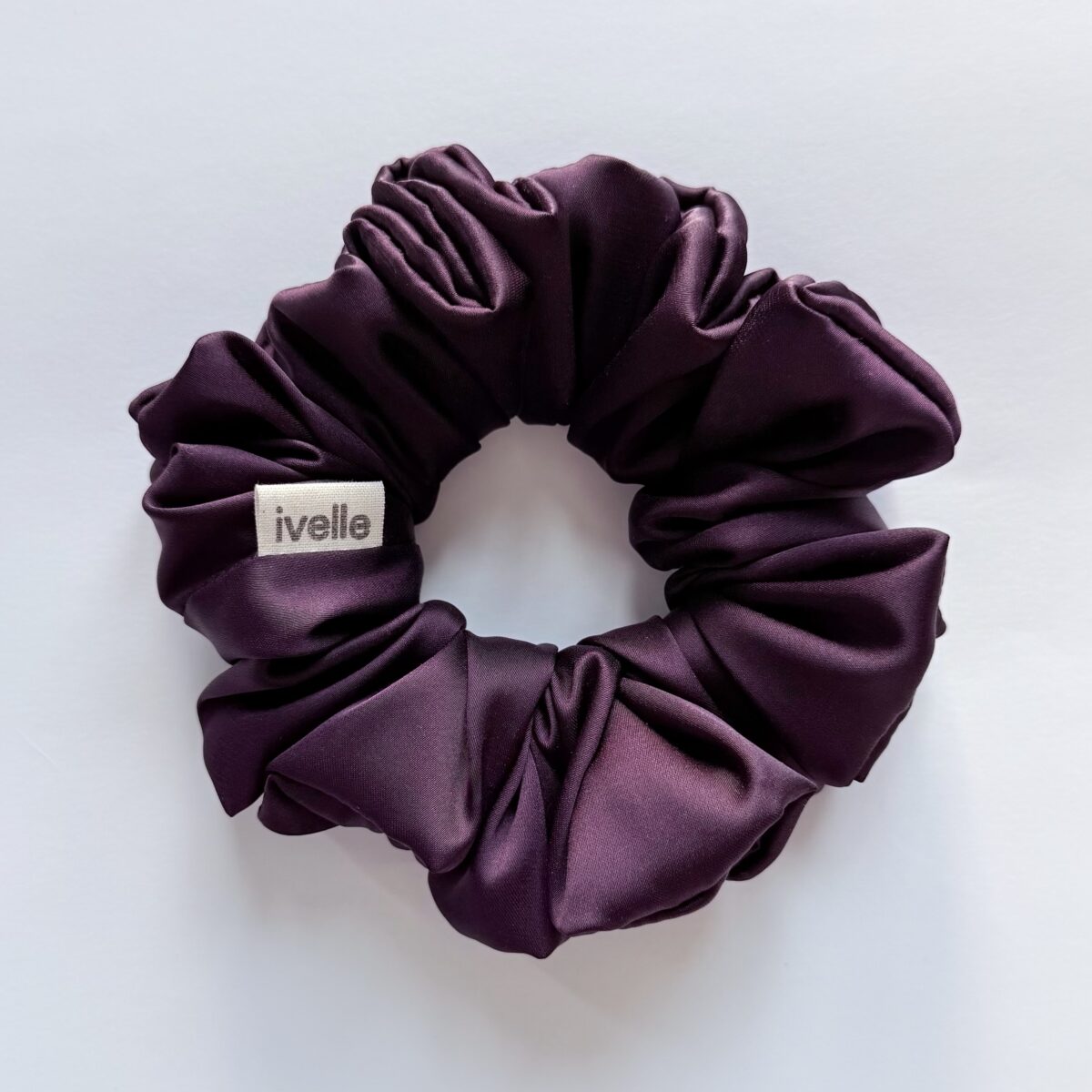 Scrunchie standard plum
