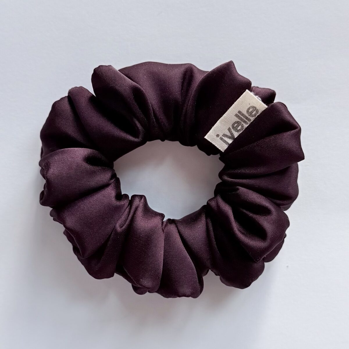 Scrunchie mini plum