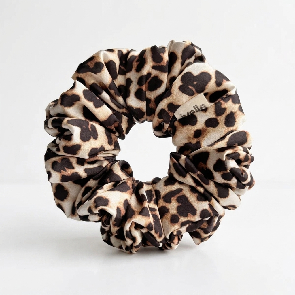 Scrunchie standard leopard