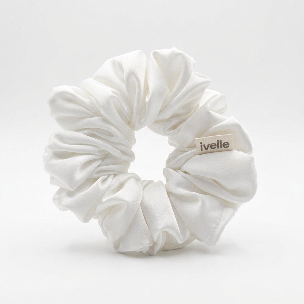 Scrunchie standard milky
