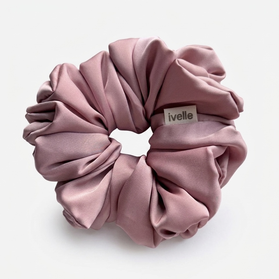 Scrunchie maxi rose gold